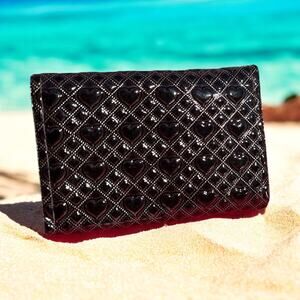 Dark Heart Retro Small NEW Card Wallet ID Card Holder Never Used Deadstock